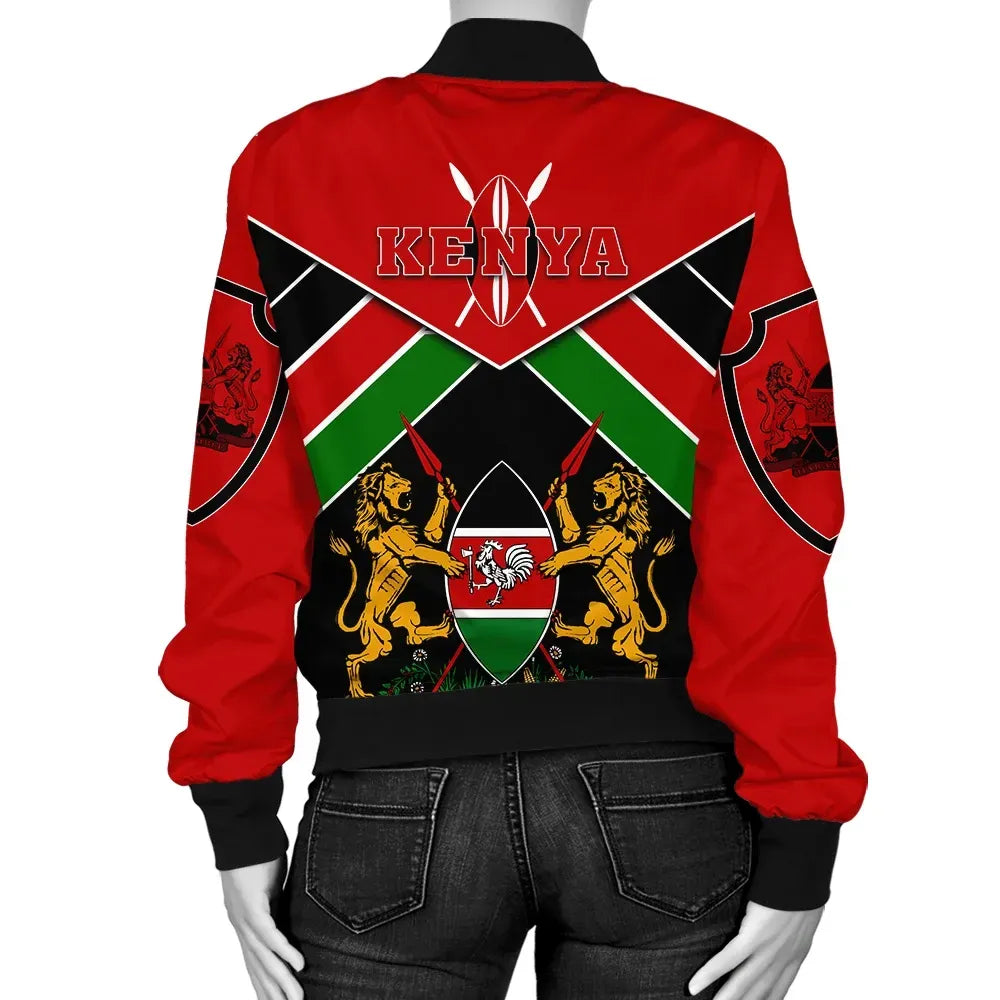 Kenya Zawadi Bomber Jacket