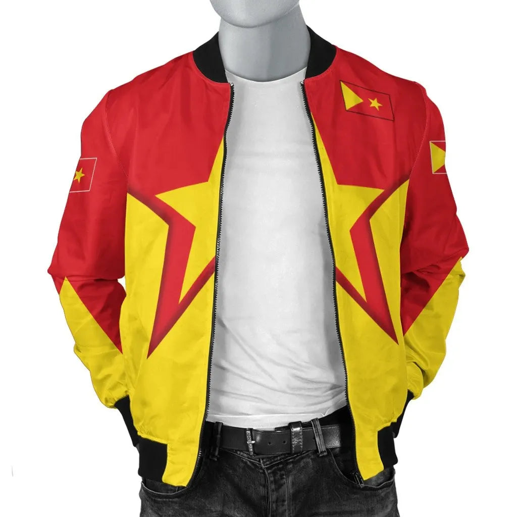 Tigray Flag Star Bomber Jacket