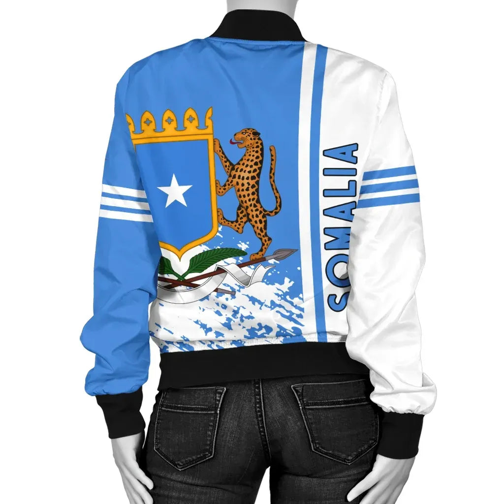 Somalia Bomber Jacket Quarter Style