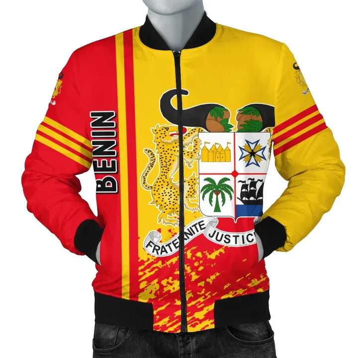 Benin Bomber Jacket Quarter Style