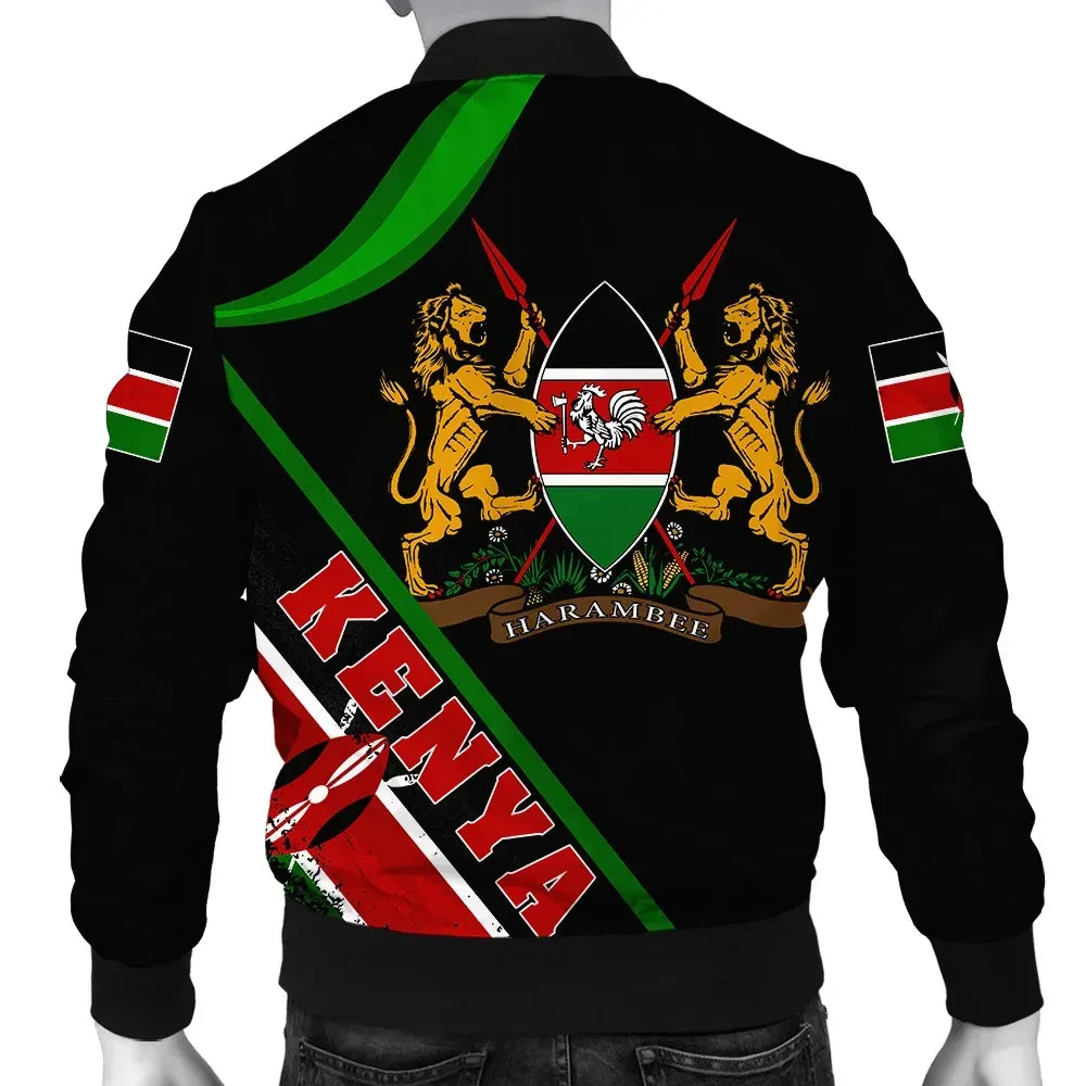 Kenya Texas Bomber Jacket