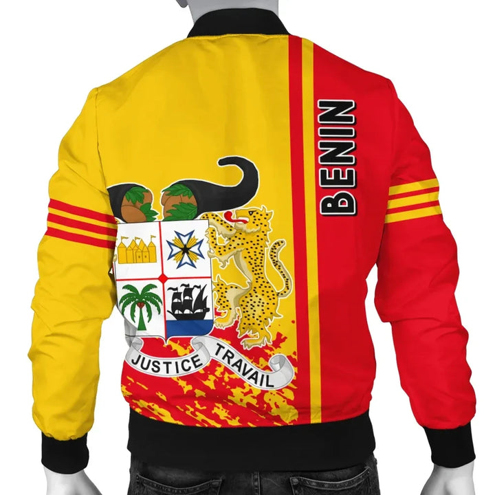 Benin Bomber Jacket Quarter Style