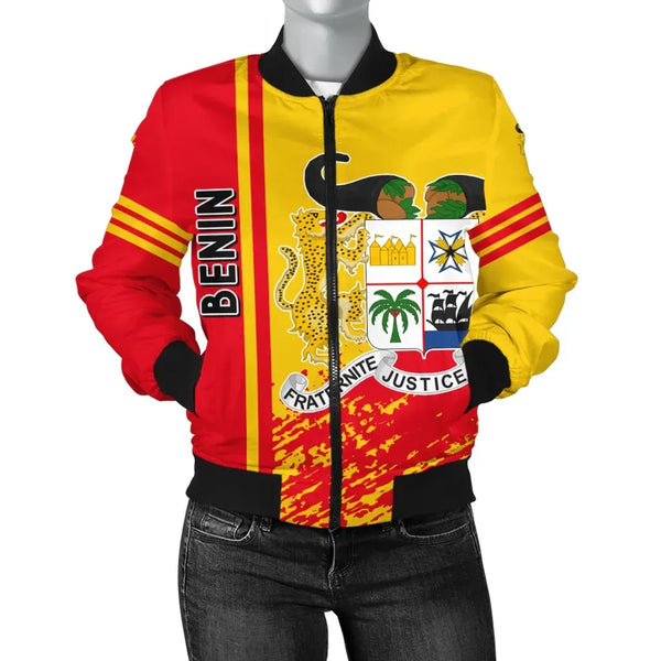 Benin Bomber Jacket Quarter Style