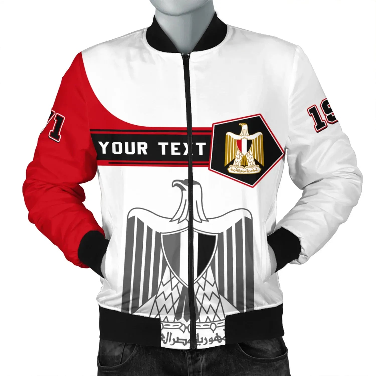 Custom Egypt Bomber Jacket Pentagon Style