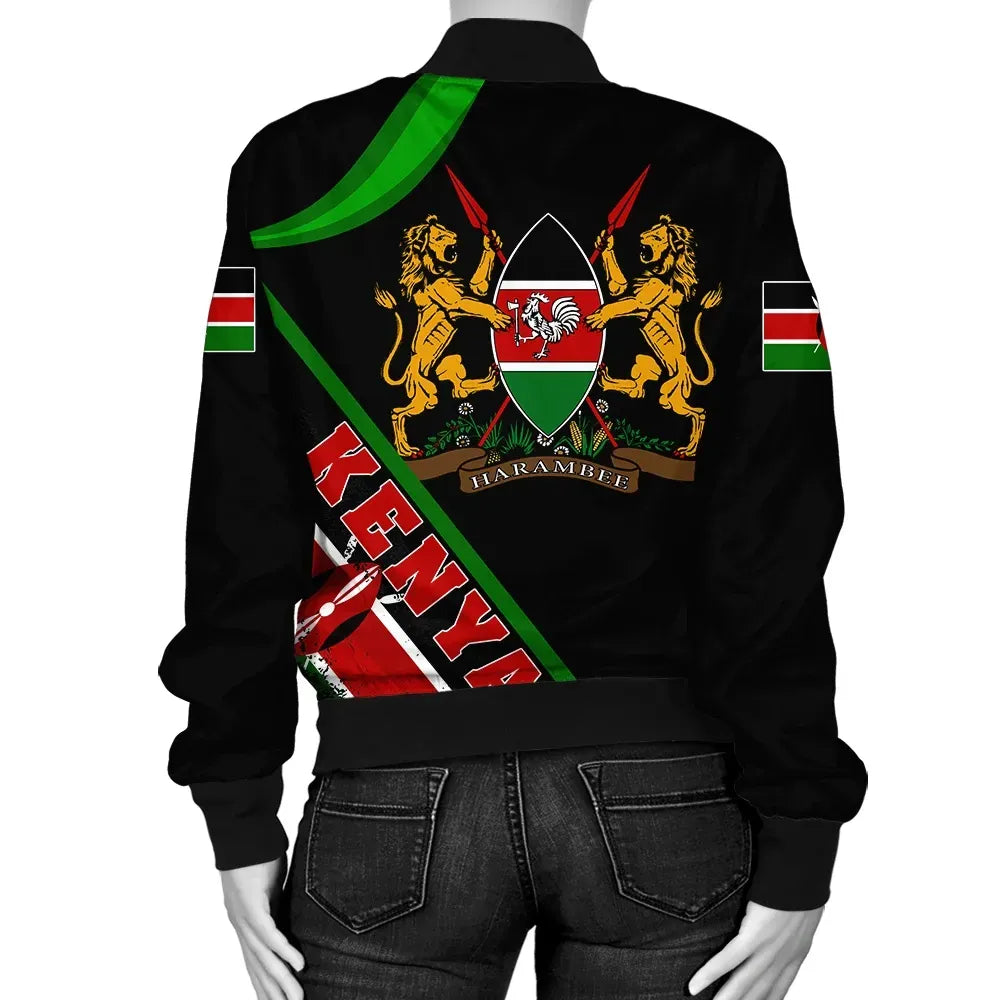 Kenya Texas Bomber Jacket