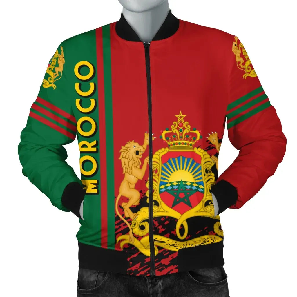 Morocco Bomber Jacket Quarter Style