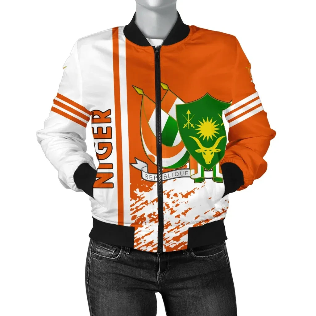 Niger Bomber Jacket Quarter Style