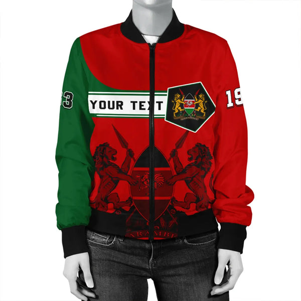 Custom Kenya Bomber Jacket Pentagon Style