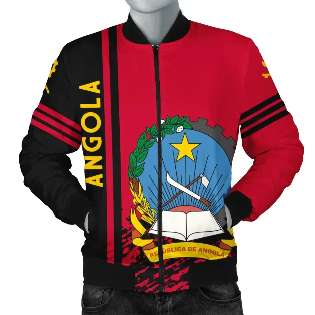 Angola Bomber Jacket Quarter Style