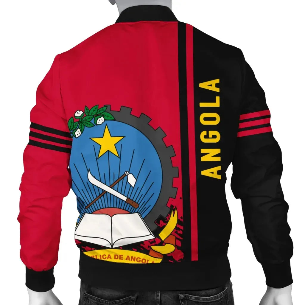 Angola Bomber Jacket Quarter Style