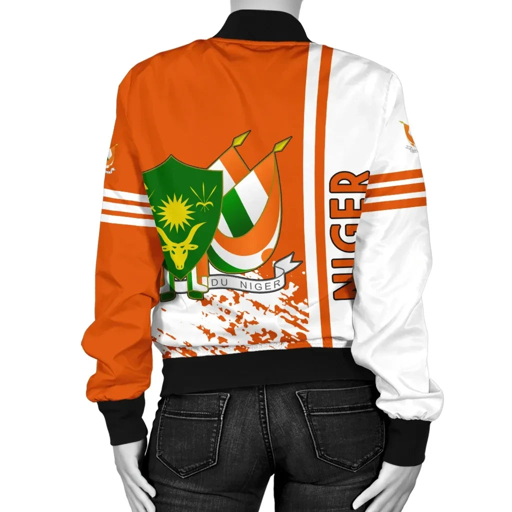 Niger Bomber Jacket Quarter Style