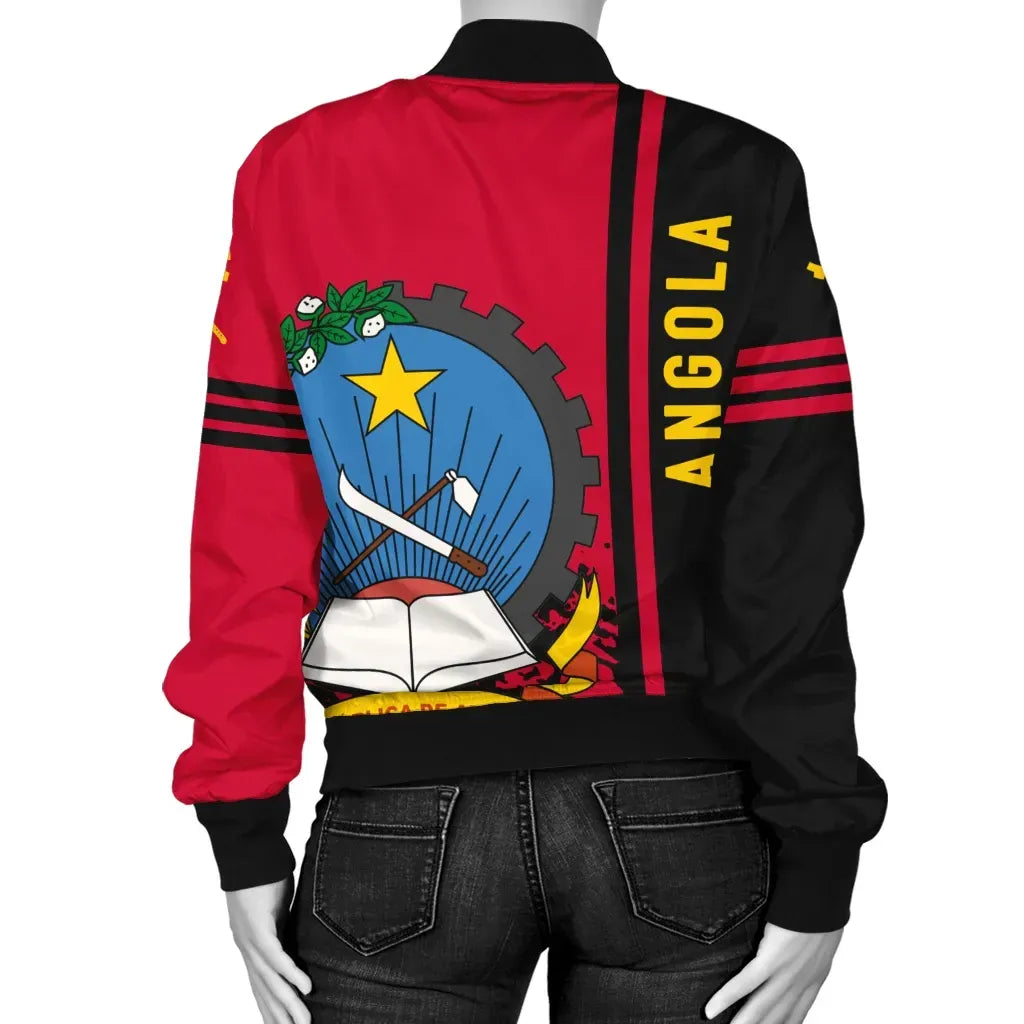 Angola Bomber Jacket Quarter Style