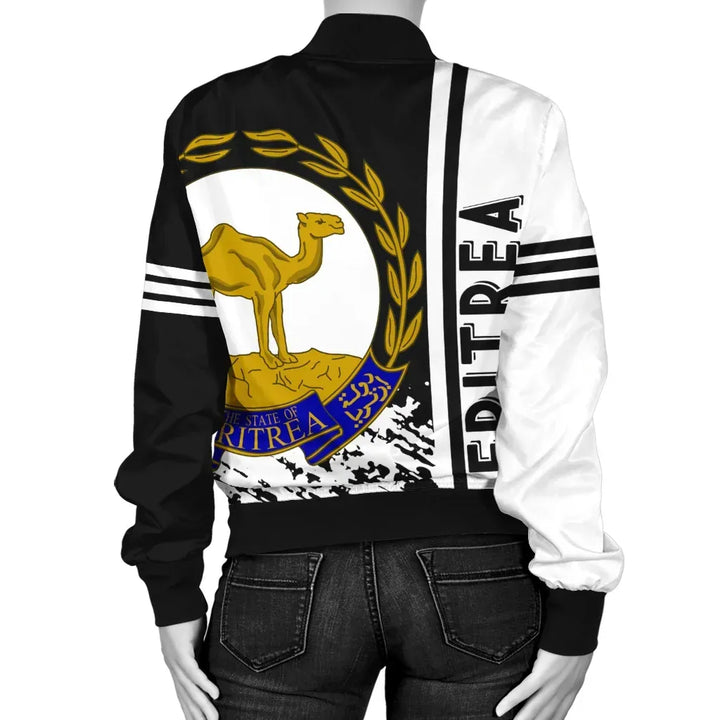Eritrea Bomber Jacket Quarter Style