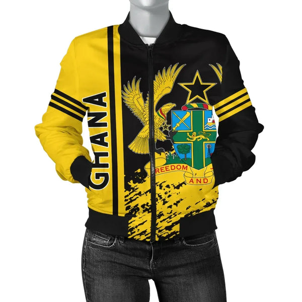 Ghana Bomber Jacket Quarter Style