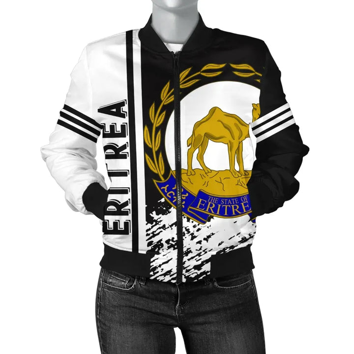 Eritrea Bomber Jacket Quarter Style