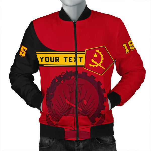 Custom Angola Bomber Jacket Pentagon Style