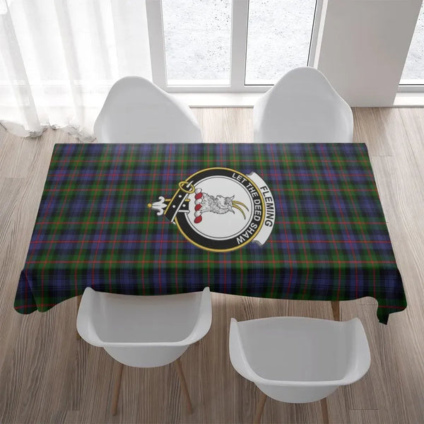 Fleming Tartan Crest Tablecloth