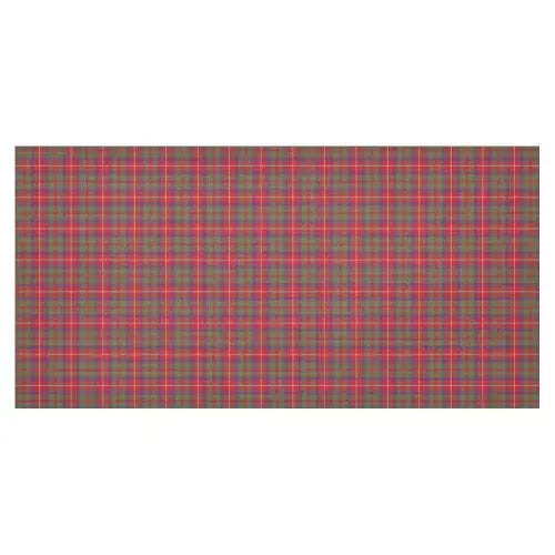 Shaw Red Modern Tartan Plaid Tablecloth