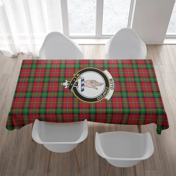 Boyd Tartan Crest Tablecloth