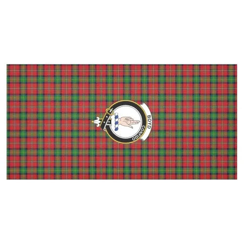 Boyd Tartan Crest Tablecloth