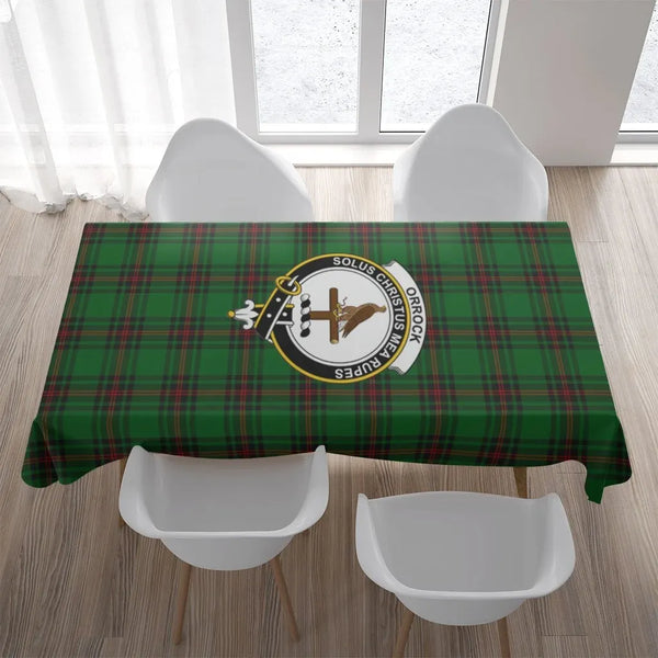 Orrock Tartan Crest Tablecloth