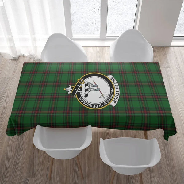 Anstruther Tartan Crest Tablecloth