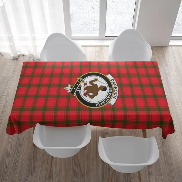 Darroch (Gourock) Tartan Crest Tablecloth
