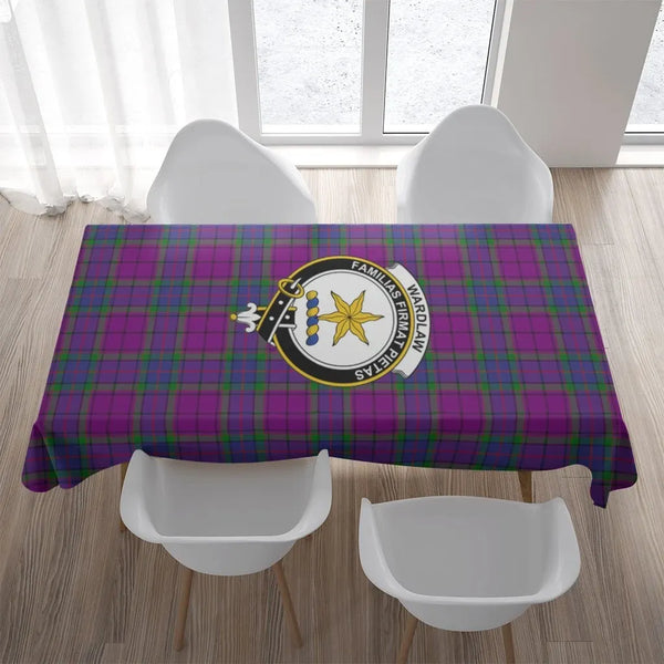 Wardlaw Tartan Crest Tablecloth