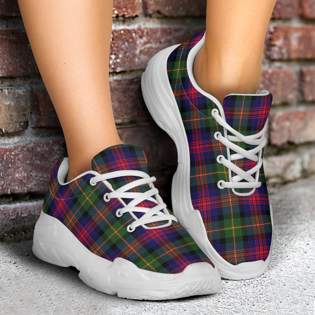 Logan Modern Tartan Clan Chunky Sneakers
