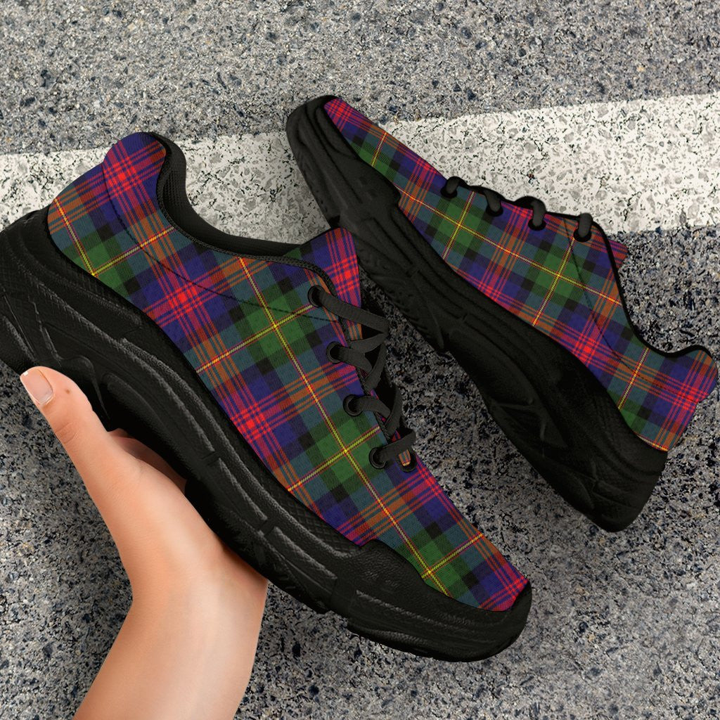Logan Modern Tartan Clan Chunky Sneakers