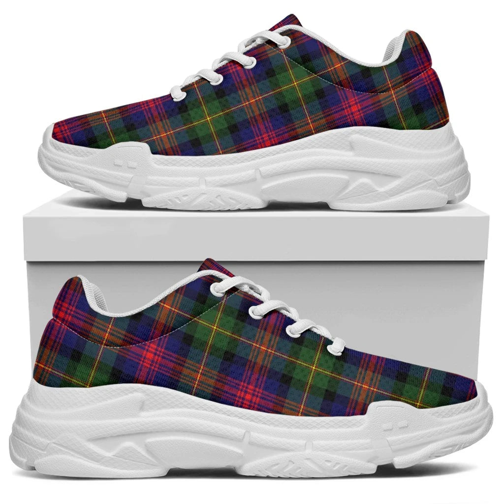 Logan Modern Tartan Clan Chunky Sneakers