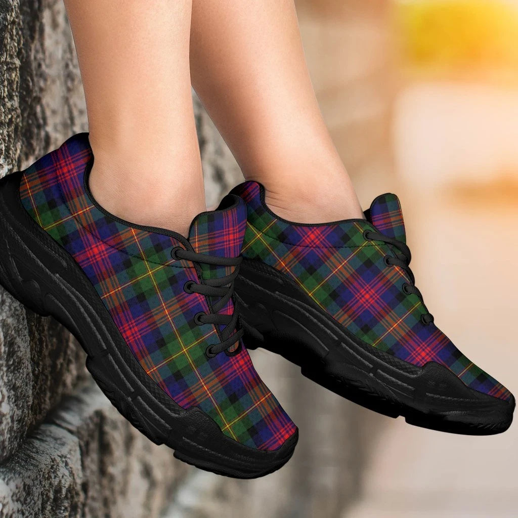 Logan Modern Tartan Clan Chunky Sneakers
