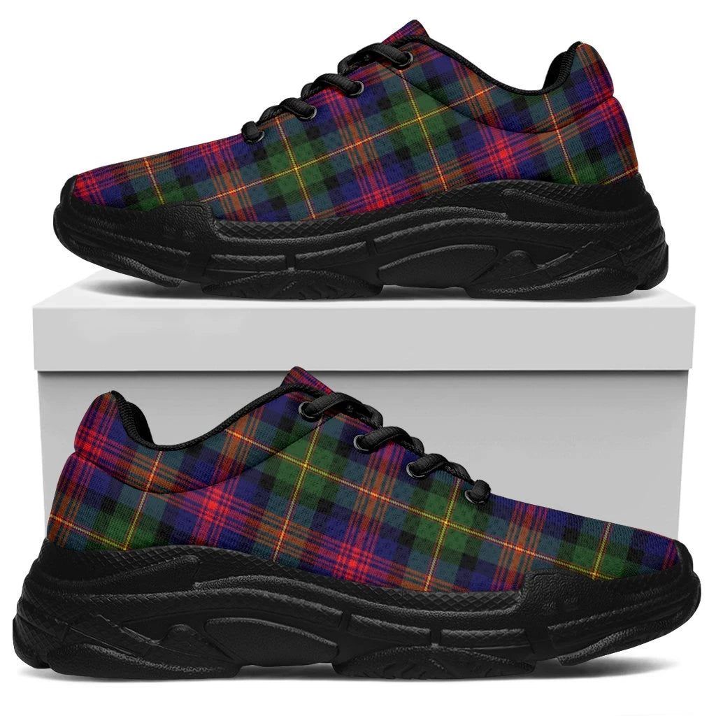 Logan Modern Tartan Clan Chunky Sneakers
