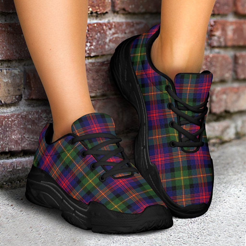 Logan Modern Tartan Clan Chunky Sneakers