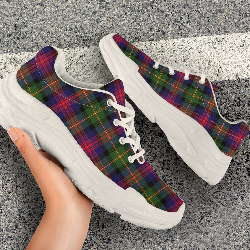Logan Modern Tartan Clan Chunky Sneakers