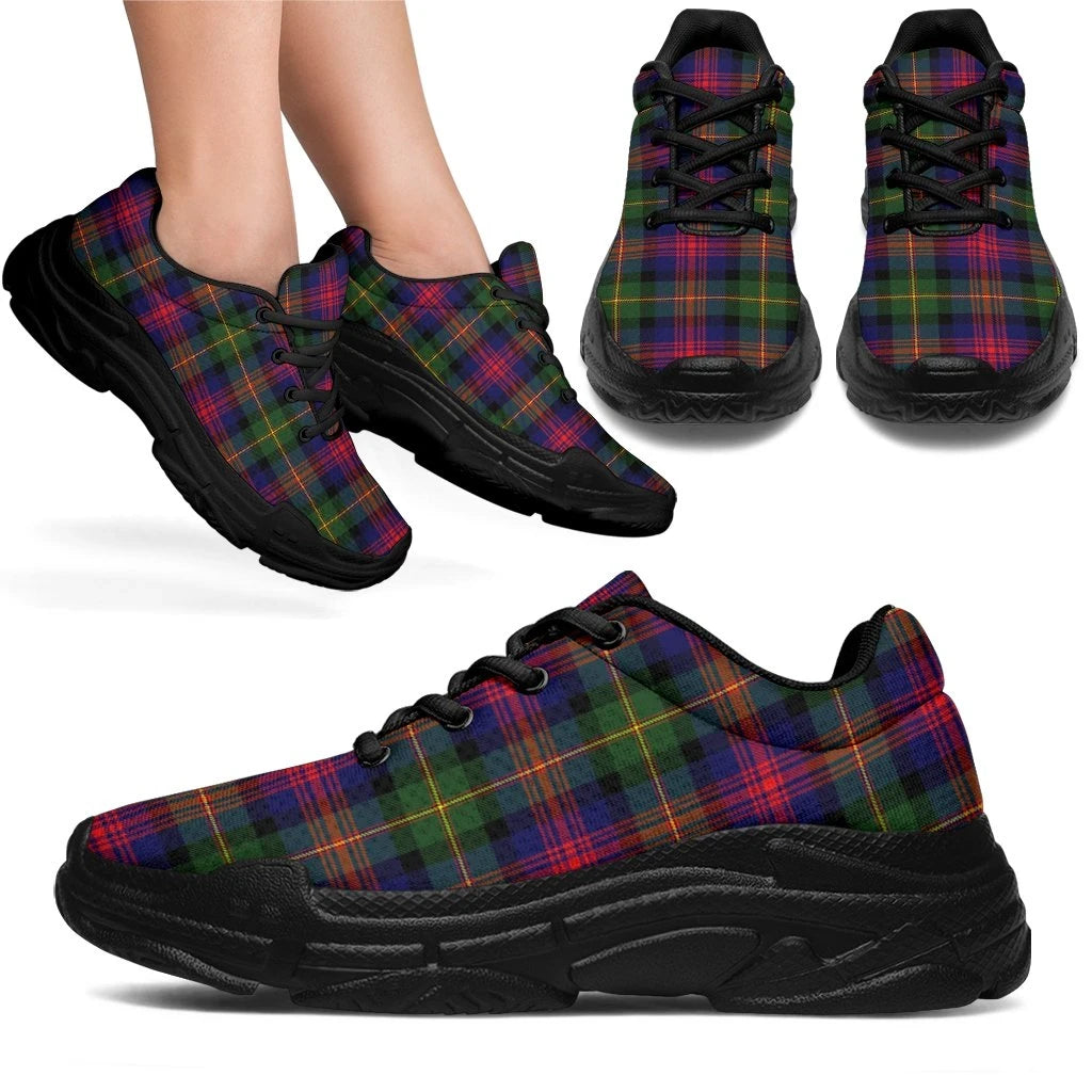 Logan Modern Tartan Clan Chunky Sneakers