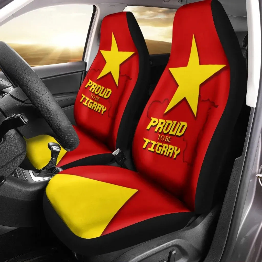 Proud To Be Tigray Car Seat Covers