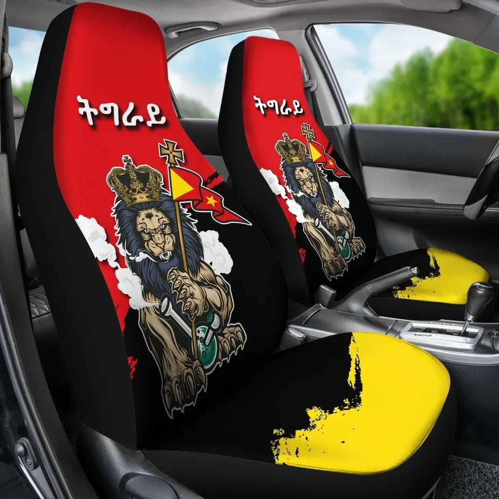 Tigray Lion Specials Car Seat Covers