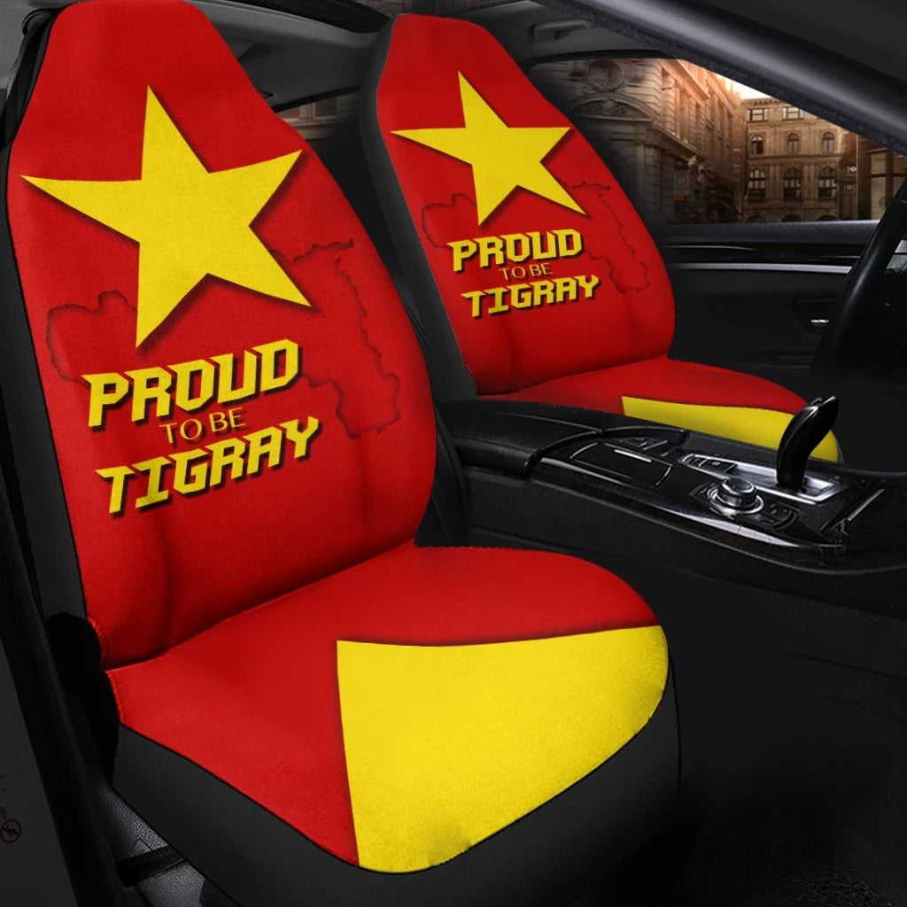 Proud To Be Tigray Car Seat Covers