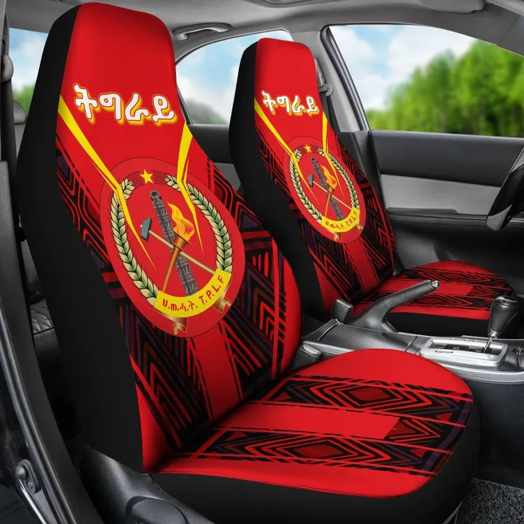 Tigray Coat Of Arms News Car Seat Covers