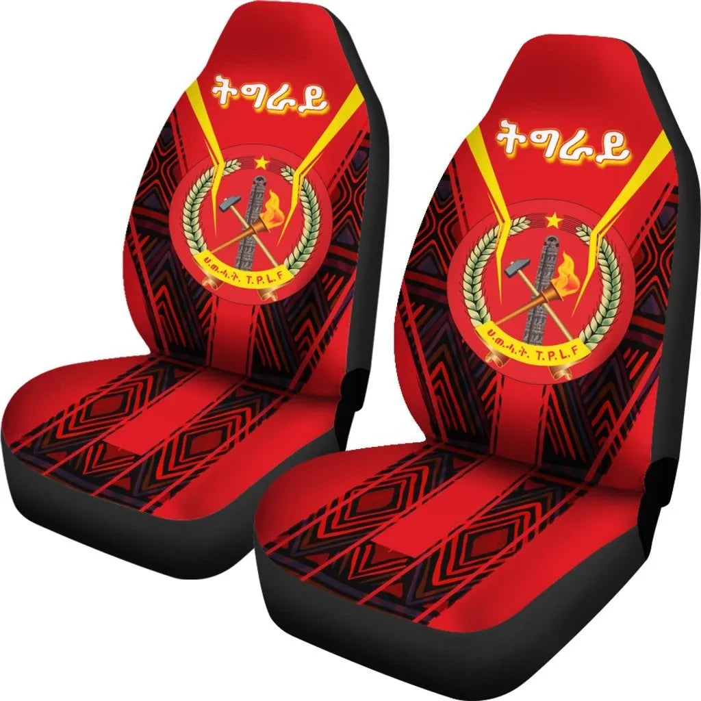 Tigray Coat Of Arms News Car Seat Covers