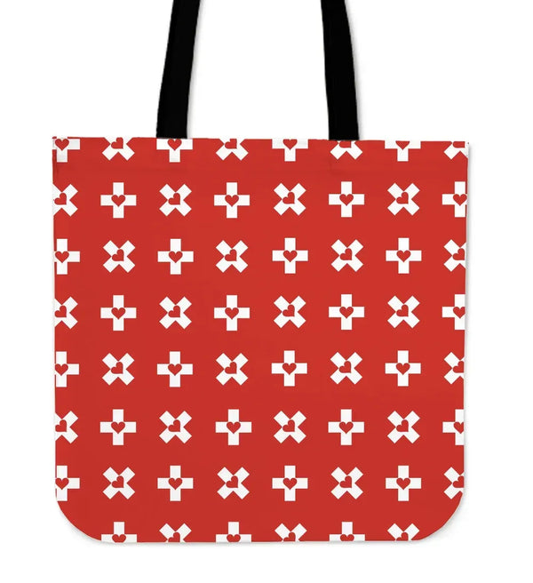 Switzerland Flag Special Pattern Tote Bag