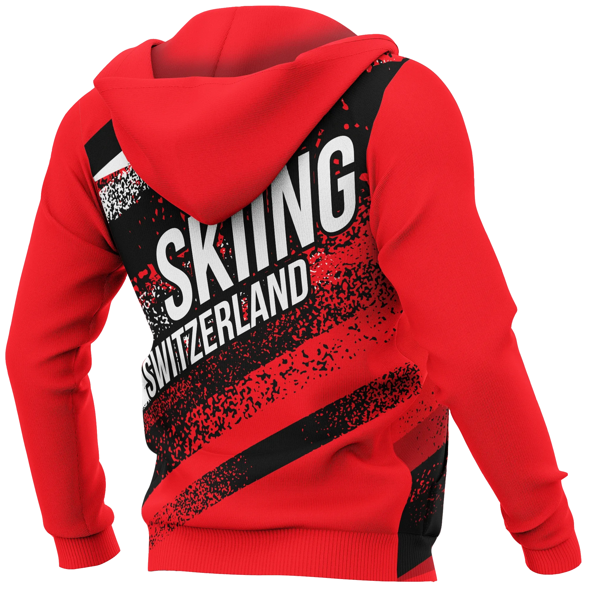 Switzerland Hoodie Switzerland Skiing