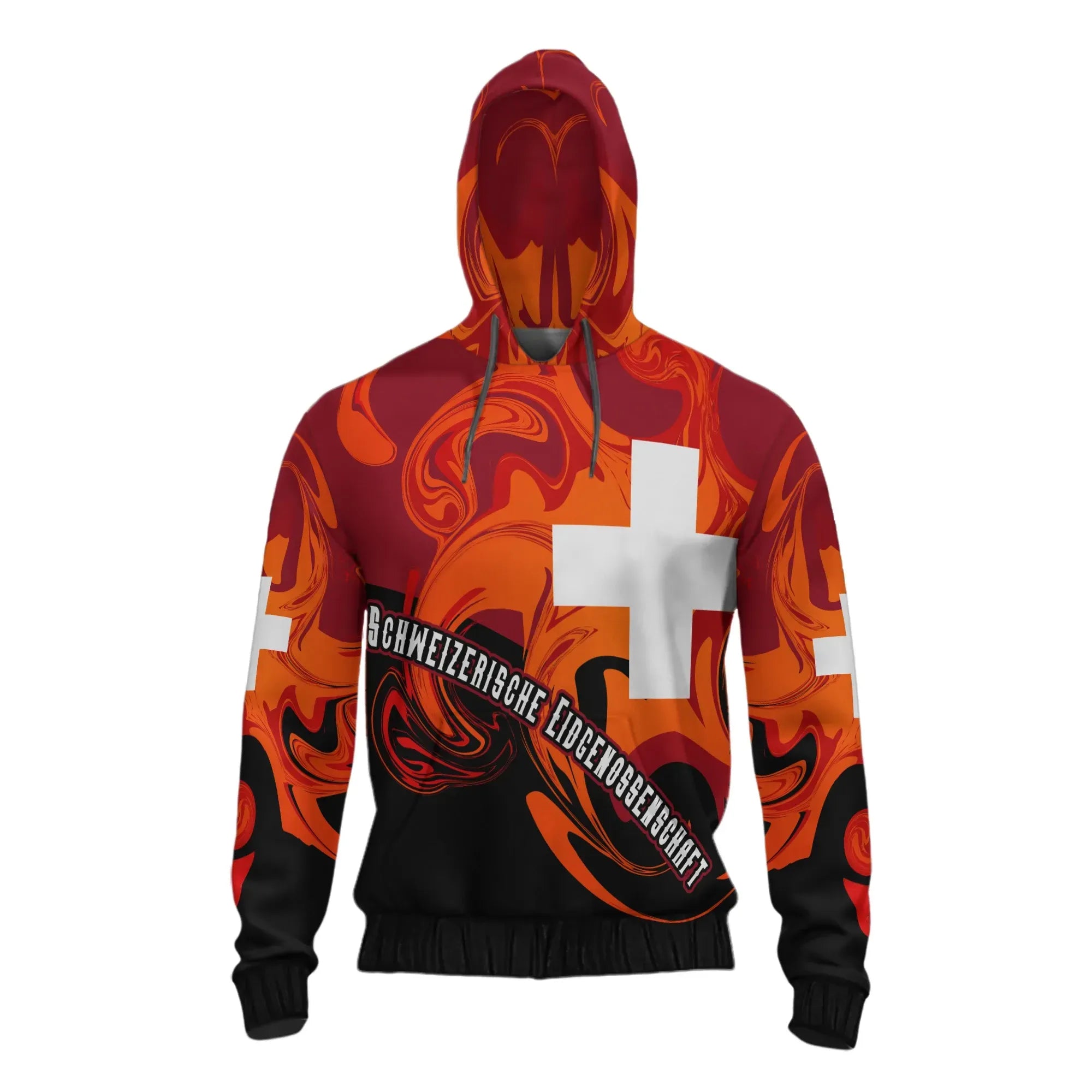 Switzerland Hoodie Flame Of Switzerland