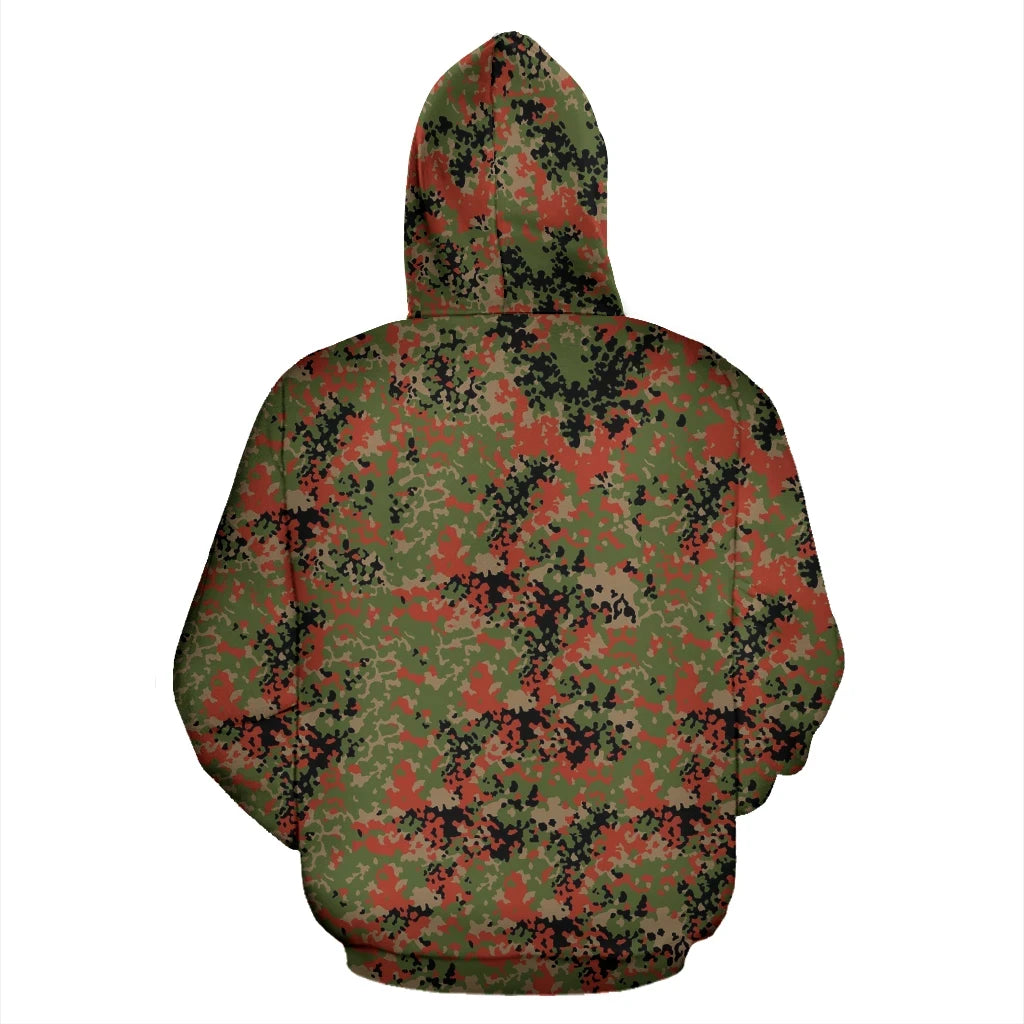 Camo Hoodie Switzerland Flag