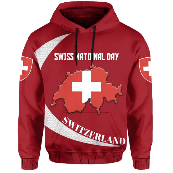 Switzerland Swiss National Day Hoodie