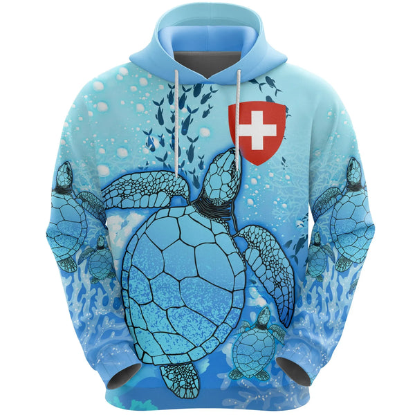 Switzerland Hoodie Ocean Life