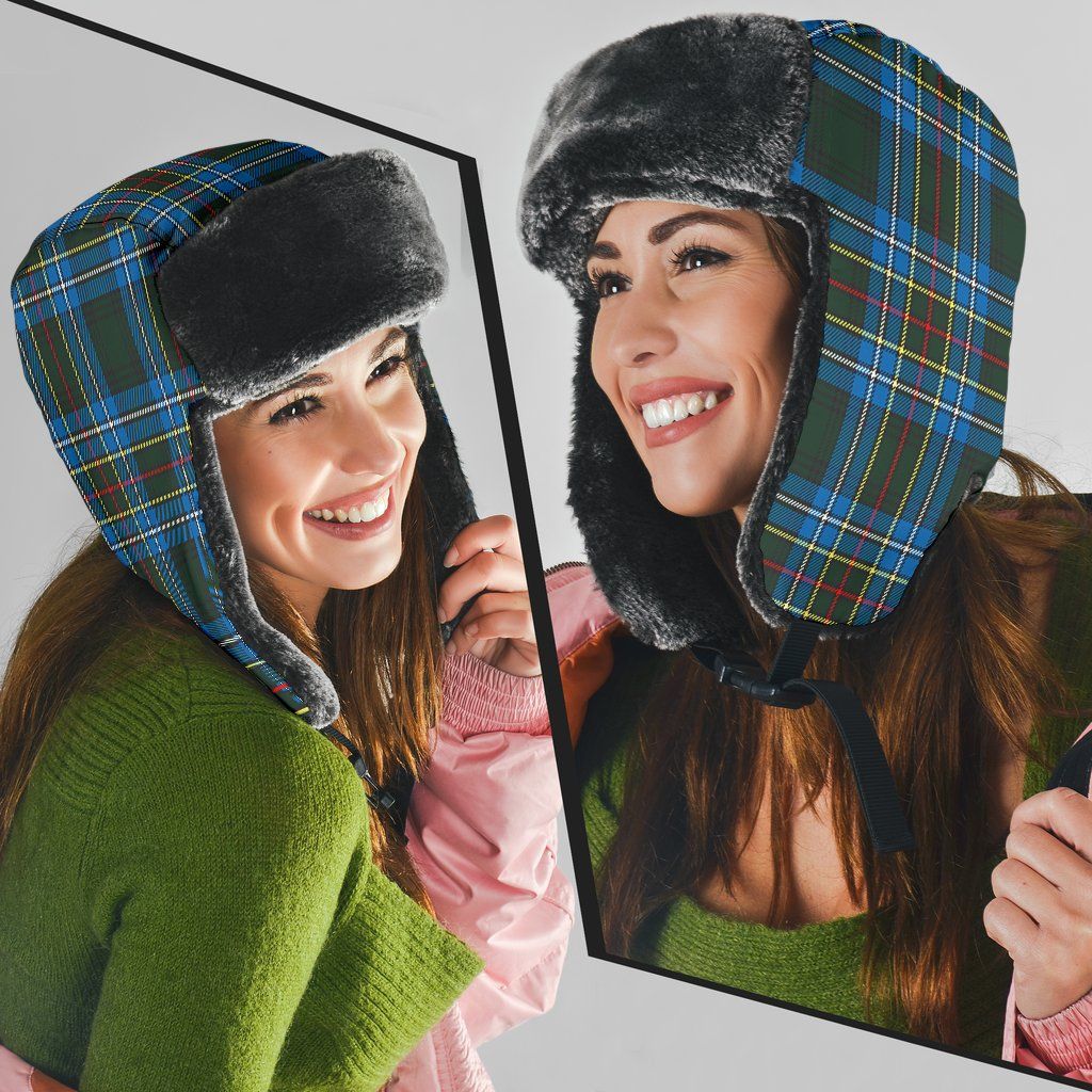 Cockburn Modern Tartan Plaid Trapper Hat