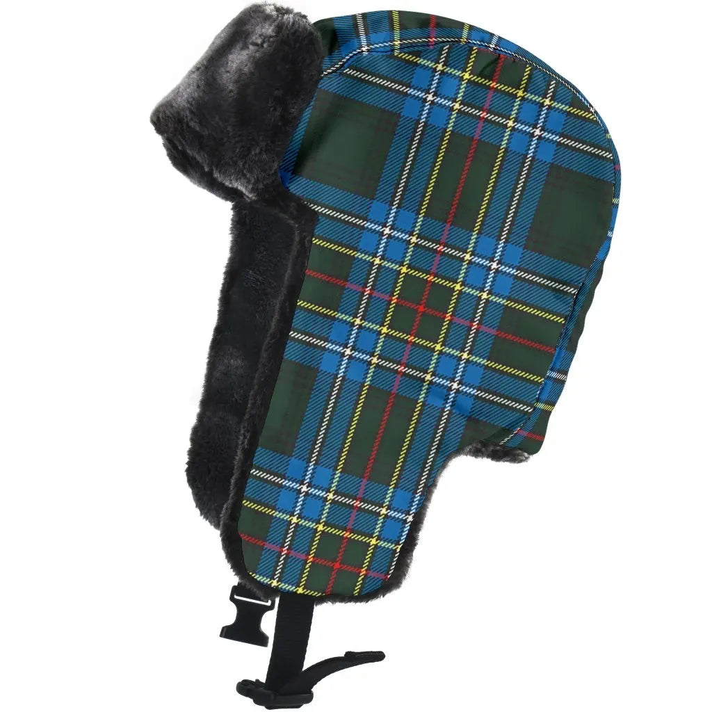 Cockburn Modern Tartan Plaid Trapper Hat