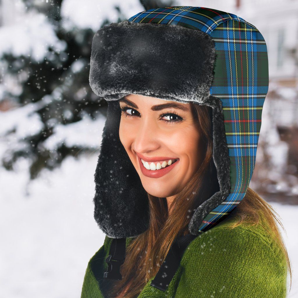 Cockburn Modern Tartan Plaid Trapper Hat